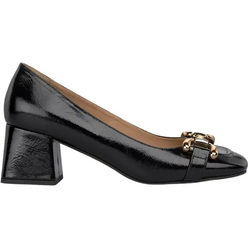 Heeled shoe with buckle , female, Sizes: 4 UK, 6 UK, 7 UK, 5 UK - Alma en Pena - Modalova