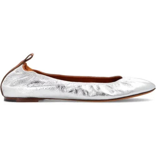 Leather ballet flats , female, Sizes: 5 UK, 6 UK, 4 UK, 8 UK, 3 UK - Lanvin - Modalova