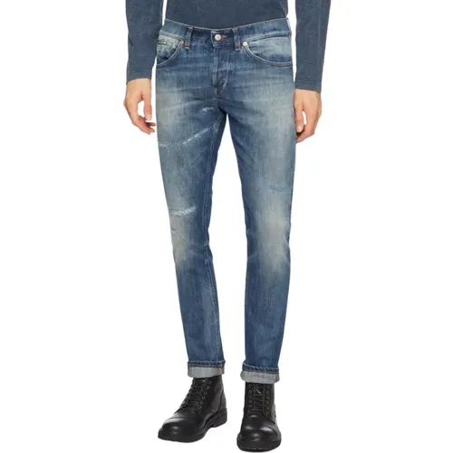 Modern Slim-Fit Jeans , male, Sizes: W34, W32, W36, W33, W35, W30 - Dondup - Modalova
