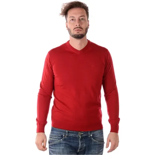 Gemütlicher Strickpullover , Herren, Größe: XL - Emporio Armani - Modalova