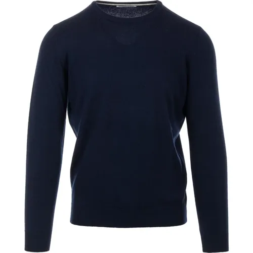 Blaue Pullover , Herren, Größe: XL - Kangra - Modalova