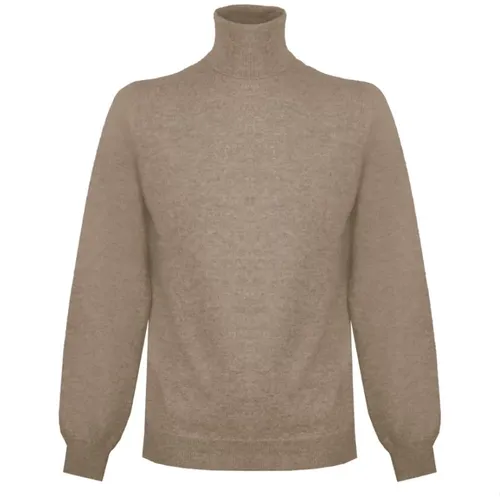 High Neck Cashmere Sweater , male, Sizes: 2XL - Malo - Modalova