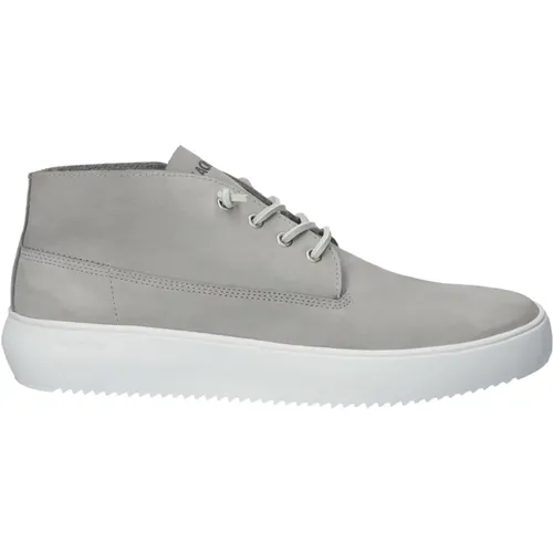 Silberne Sconce Sneaker Mid , Herren, Größe: 40 EU - Blackstone - Modalova