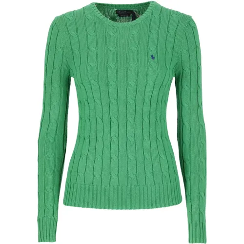 Cotton Sweater with Iconic Pony Logo , female, Sizes: XS - Ralph Lauren - Modalova