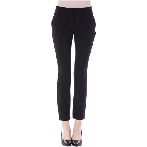 Schwarze Skinny Zip Hose für Frauen , Damen, Größe: 2XS - Byblos - Modalova
