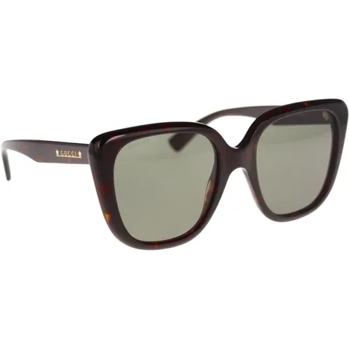 Iconic Sunglasses with Uniform Lenses , female, Sizes: 54 MM - Gucci - Modalova