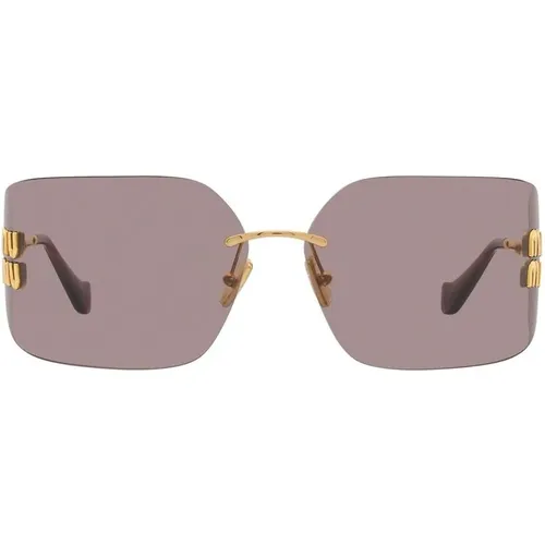 Runway Sunglasses , female, Sizes: ONE SIZE - Miu Miu - Modalova