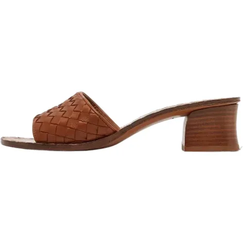 Pre-owned Leder sandals - Bottega Veneta Vintage - Modalova