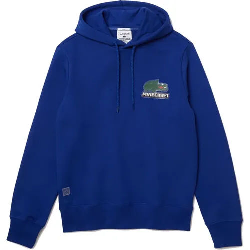 Minecraft Crocodile Hoodie , male, Sizes: M, S, L - Lacoste - Modalova