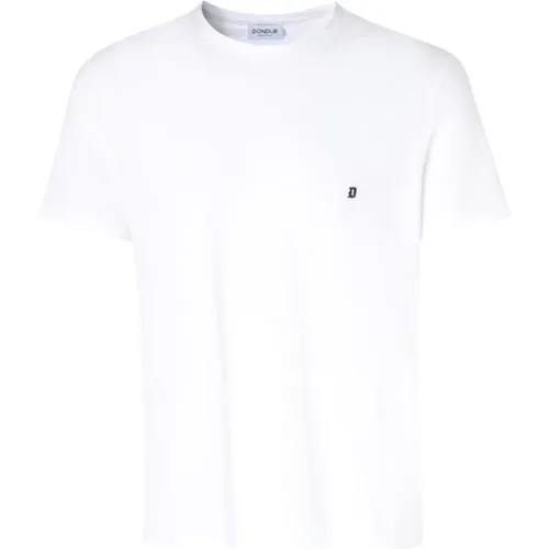 Regular Fit T-shirt , male, Sizes: L, S, XL, M - Dondup - Modalova