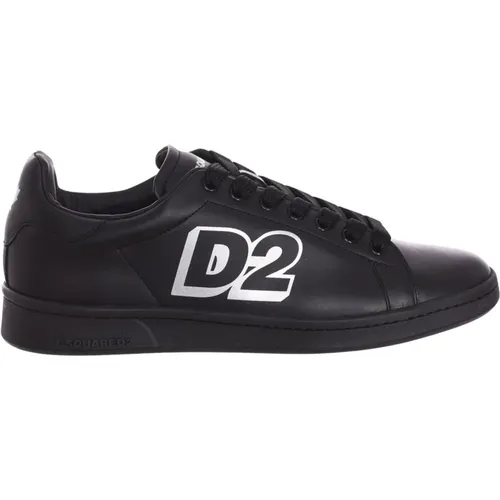 Niedrige Sportliche Sneakers , Herren, Größe: 42 EU - Dsquared2 - Modalova