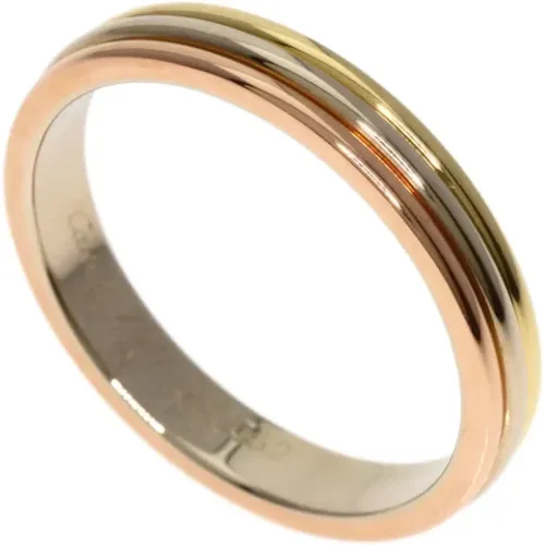 Pre-owned Gold rings , female, Sizes: ONE SIZE - Cartier Vintage - Modalova