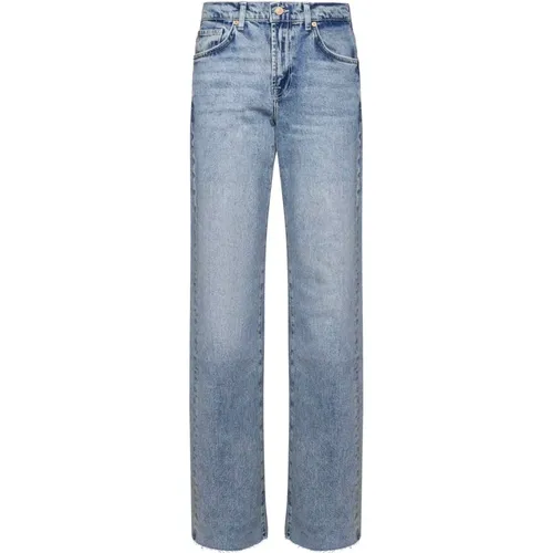 Blaue Jeans , Damen, Größe: W25 - 7 For All Mankind - Modalova