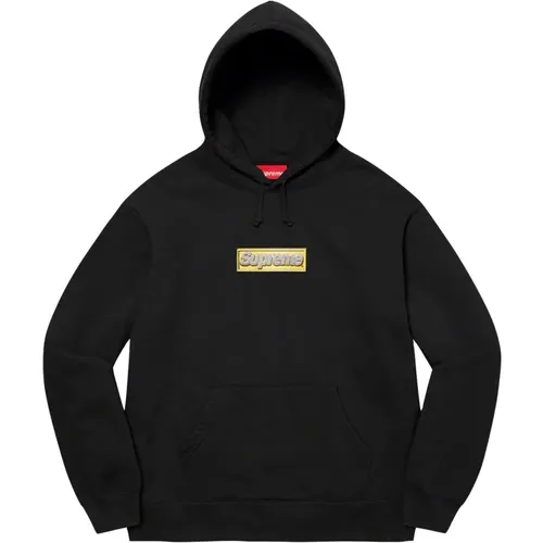 Limitierte Auflage Bling Box Logo Kapuzenpullover , Herren, Größe: S - Supreme - Modalova