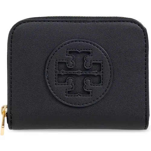 Leather wallet , female, Sizes: ONE SIZE - TORY BURCH - Modalova