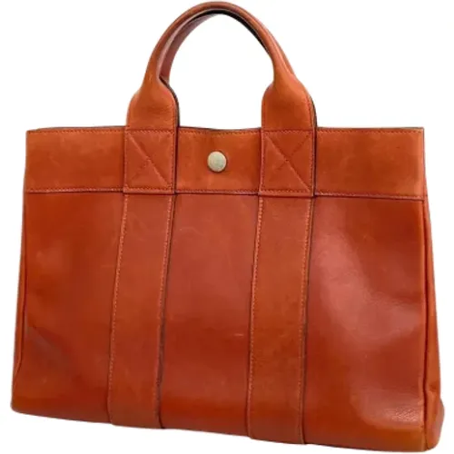 Pre-owned Leather handbags , female, Sizes: ONE SIZE - Hermès Vintage - Modalova