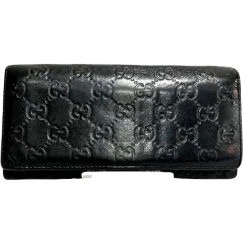 Pre-owned Leather wallets , female, Sizes: ONE SIZE - Gucci Vintage - Modalova