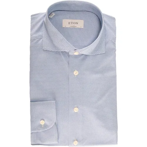 Light Long Sleeve Shirts , male, Sizes: M, XL - Eton - Modalova