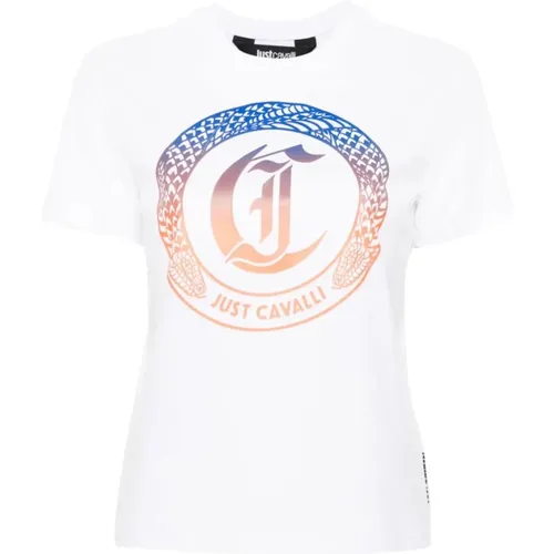 T-Shirts und Polos , Damen, Größe: XS - Just Cavalli - Modalova