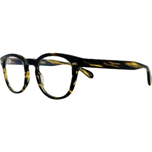 Handmade Square Sunglasses - Marrón Carey , unisex, Sizes: ONE SIZE - Oliver Peoples - Modalova