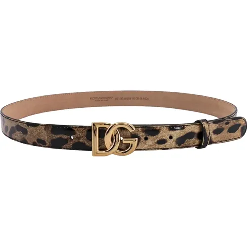 Belts , Damen, Größe: 95 CM - Dolce & Gabbana - Modalova