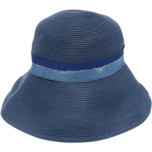 Interwoven Ribbon Band Hat , female, Sizes: 57 CM, 58 CM - Emporio Armani - Modalova