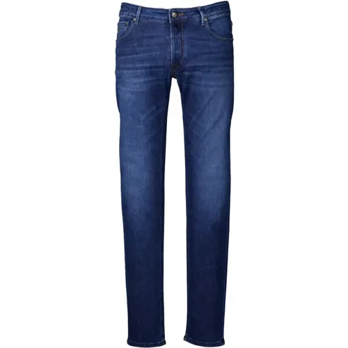 Orvieto Blaue Jeans , Herren, Größe: W36 - Hand Picked - Modalova