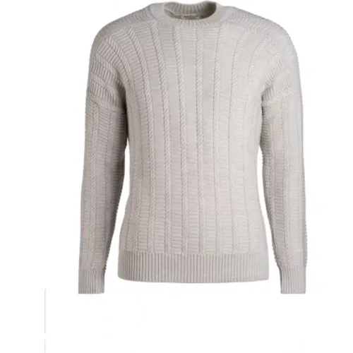 Merino Extrafine Cable Knit Sweater , male, Sizes: 2XL - Phil Petter - Modalova