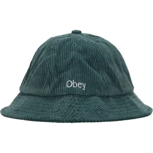 Cherish Cord Bucket Hat Dark Cedar - Obey - Modalova