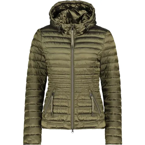 Regular Fit Steppjacke , Damen, Größe: L - Cartoon - Modalova