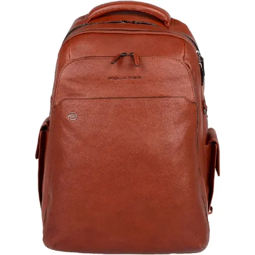 Leather Bags with Notebook Compartment , male, Sizes: ONE SIZE - Piquadro - Modalova