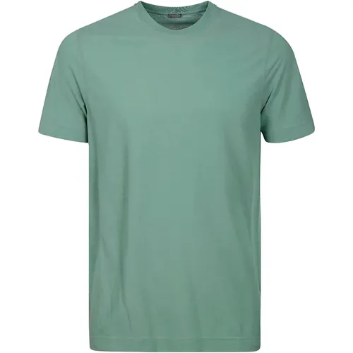 Tshirt ICE Cotton , male, Sizes: XL, 3XL, L, M - Zanone - Modalova