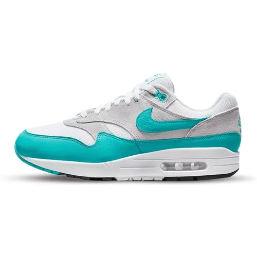 Clear Jade Air Max 1 Sneakers , Herren, Größe: 36 EU - Nike - Modalova