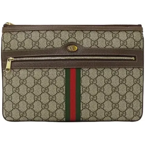 Pre-owned Canvas clutches - Gucci Vintage - Modalova