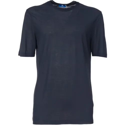 Cotton Crew Neck T-shirt , male, Sizes: 2XL, 3XL, L, XL - Kired - Modalova
