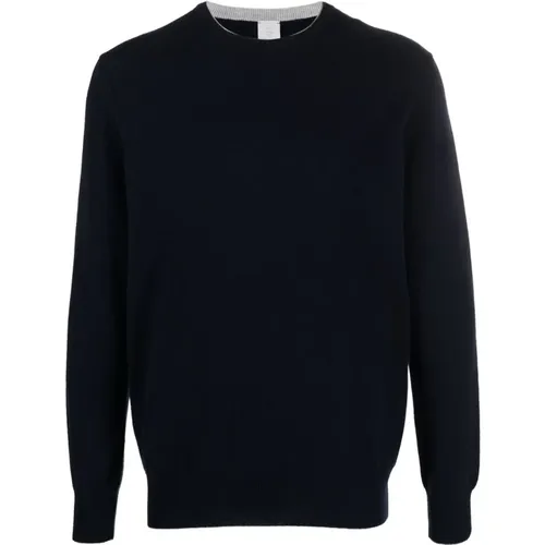 Blauer Cashmere Casual Pullover - Eleventy - Modalova