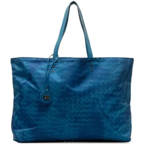 Pre-owned Leather totes , female, Sizes: ONE SIZE - Bottega Veneta Vintage - Modalova