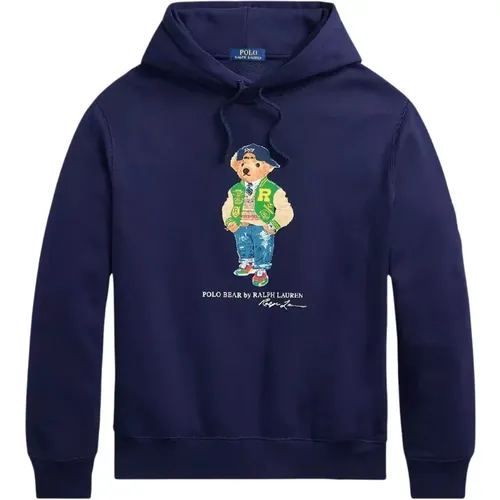 Kapuzenpullover Polo Bear Fleece , Herren, Größe: L - Ralph Lauren - Modalova