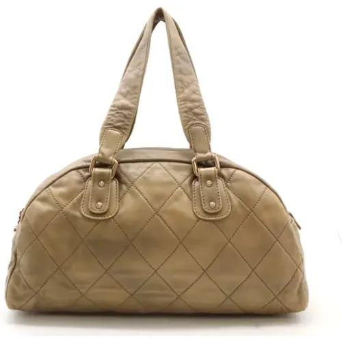 Pre-owned Leather totes , female, Sizes: ONE SIZE - Chanel Vintage - Modalova