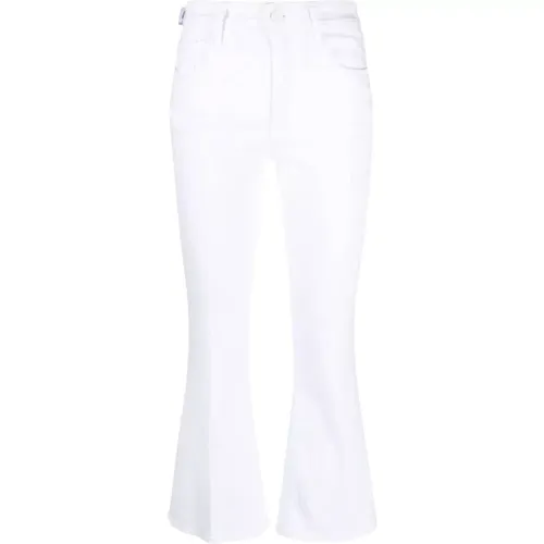 Weiße Ausgestellte Cropped-Leg Jeans , Damen, Größe: W26 - Jacob Cohën - Modalova