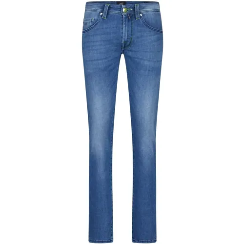Slim Leonardo Jeans , male, Sizes: W36, W35, W30, W32, W34, W33 - Tramarossa - Modalova