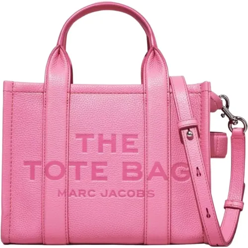 Lederhandtasche mit abnehmbarem Riemen , Damen, Größe: ONE Size - Marc Jacobs - Modalova