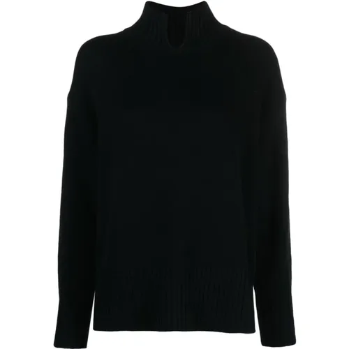 Schwarze Sweatshirts für Damen Aw23 - allude - Modalova