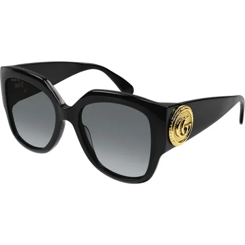 Gg1407S Sonnenbrille , Damen, Größe: 54 MM - Gucci - Modalova