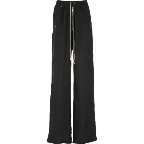 Palazzo Trousers with Elastic Waist , female, Sizes: S - Rick Owens - Modalova