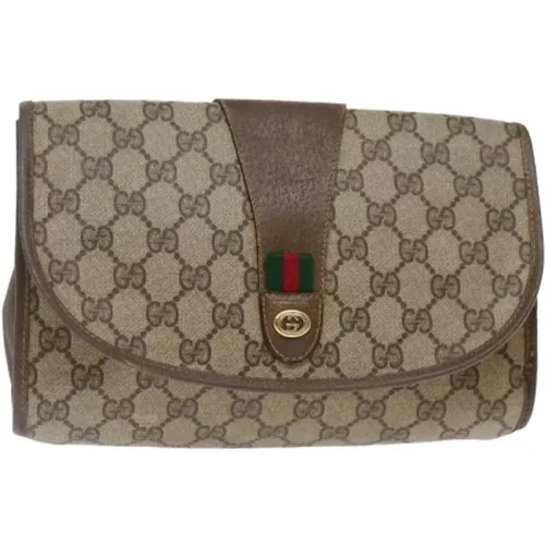 Pre-owned Canvas gucci-bags , female, Sizes: ONE SIZE - Gucci Vintage - Modalova