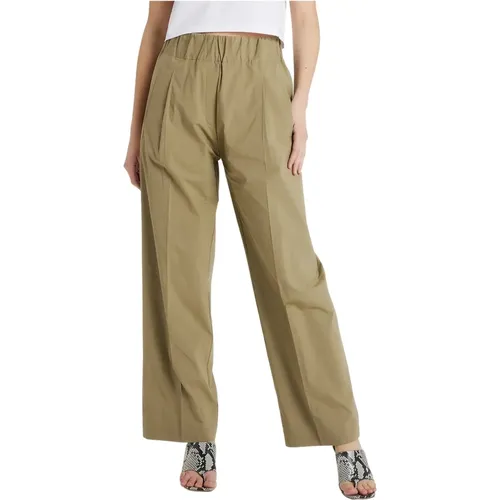 Wide Trousers , female, Sizes: M, XS - Erika Cavallini - Modalova