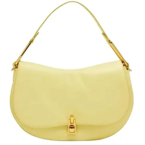 Soft Medium Lime Wash Shoulder Bag , female, Sizes: ONE SIZE - Coccinelle - Modalova
