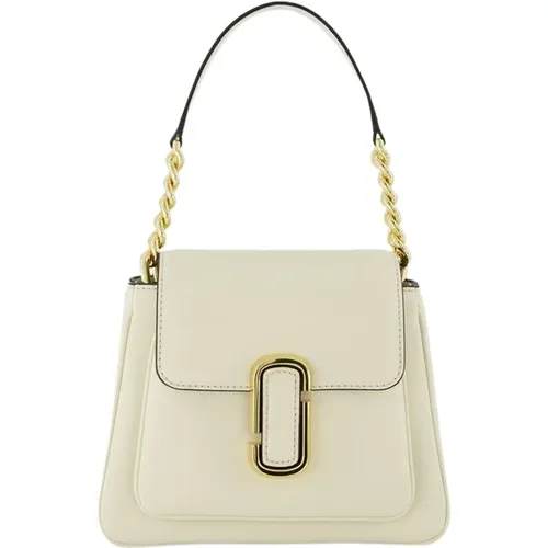 J Marc Mini Chain Handbag - - New Cloud - Leather , female, Sizes: ONE SIZE - Marc Jacobs - Modalova