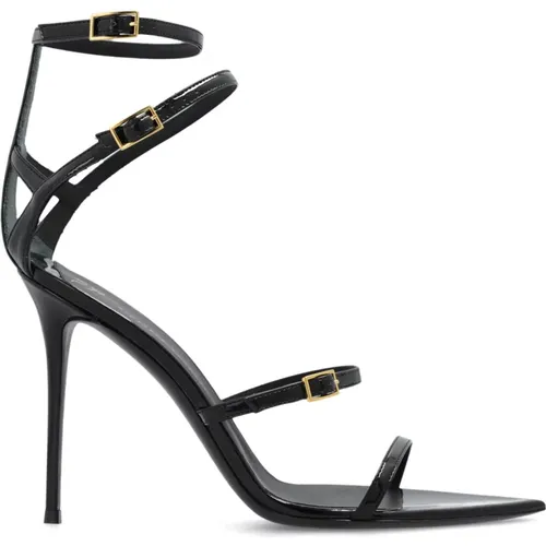 Abely heeled sandals , female, Sizes: 4 1/2 UK - giuseppe zanotti - Modalova